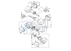 YZF R7 OW02 750 drawing FLASHER LIGHT