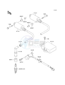 EN 500 C [VULCAN 500 LTD] (C6F-C9F) C7F drawing IGNITION SYSTEM