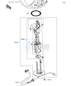 Z1000 ZR1000FGF FR GB XX (EU ME A(FRICA) drawing Fuel Pump