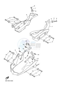 XJ6S 600 DIVERSION (S-TYPE) (36CC 36CE) drawing SIDE COVER 2