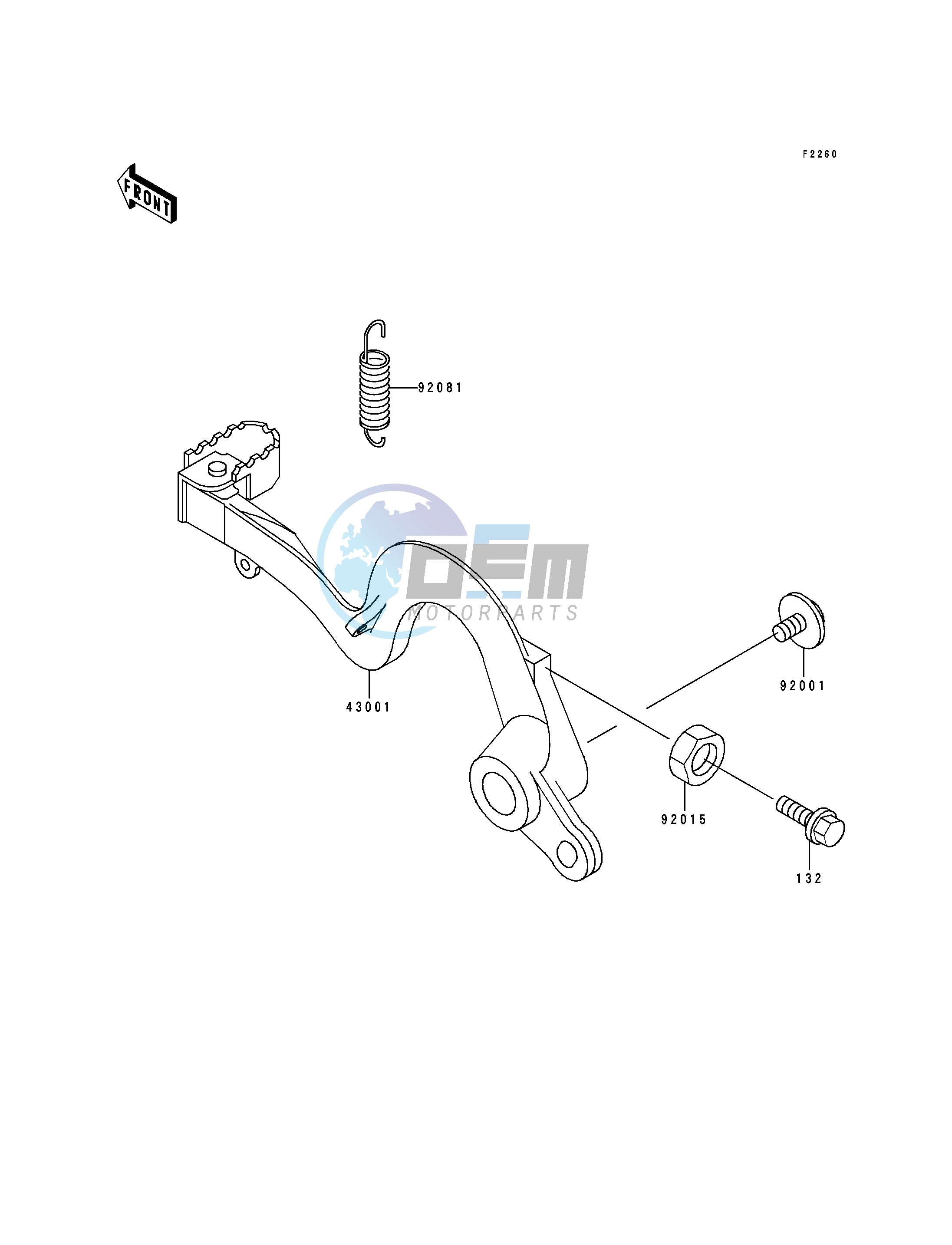 BRAKE PEDAL