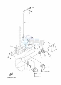 F20LPHA-2016 drawing LOWER-CASING-x-DRIVE-2