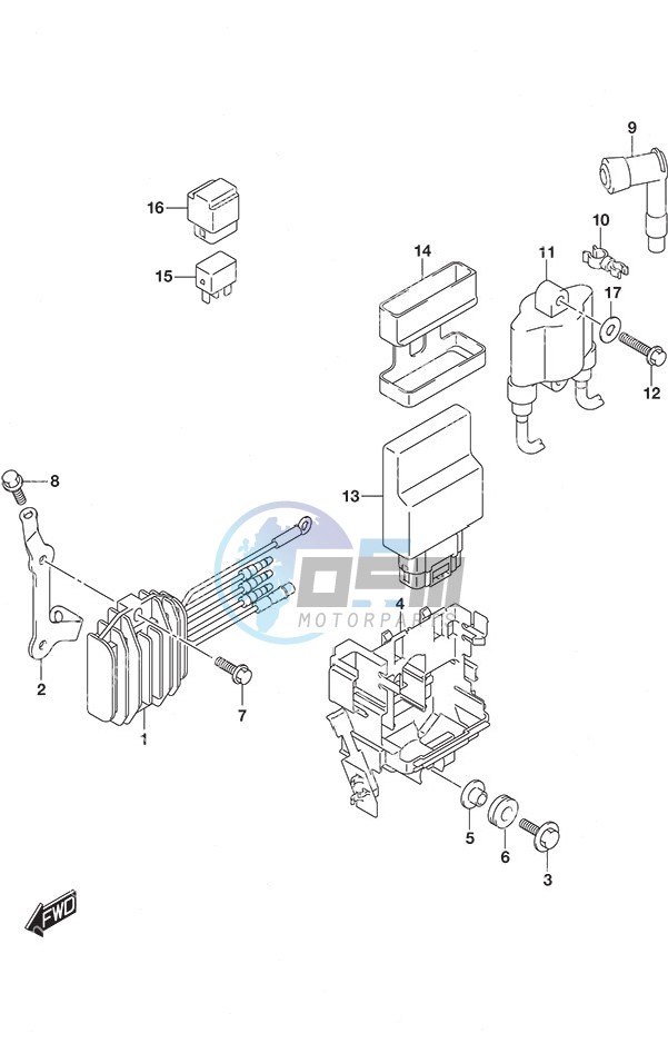 Rectifier/Ignition Coil Remote Control