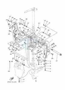 FL250AETU drawing FRONT-FAIRING-BRACKET