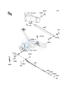 W800 EJ800ADFA GB XX (EU ME A(FRICA) drawing Brake Pedal