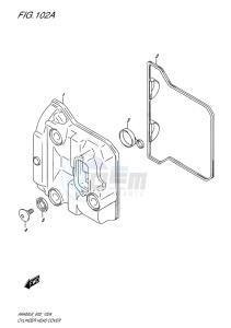 AN400 ABS BURGMAN EU-UK drawing CYLINDER HEAD COVER