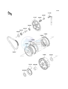 EN 500 C [VULCAN 500 LTD] (C10) C10 drawing CLUTCH