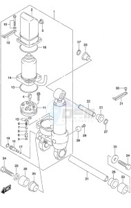 DF 25A drawing Tilt Cylinder