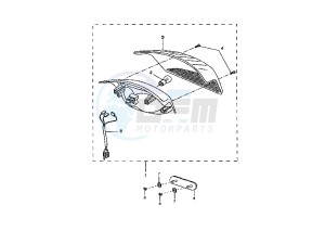 BW'S NAKED 50 drawing TAILLIGHT