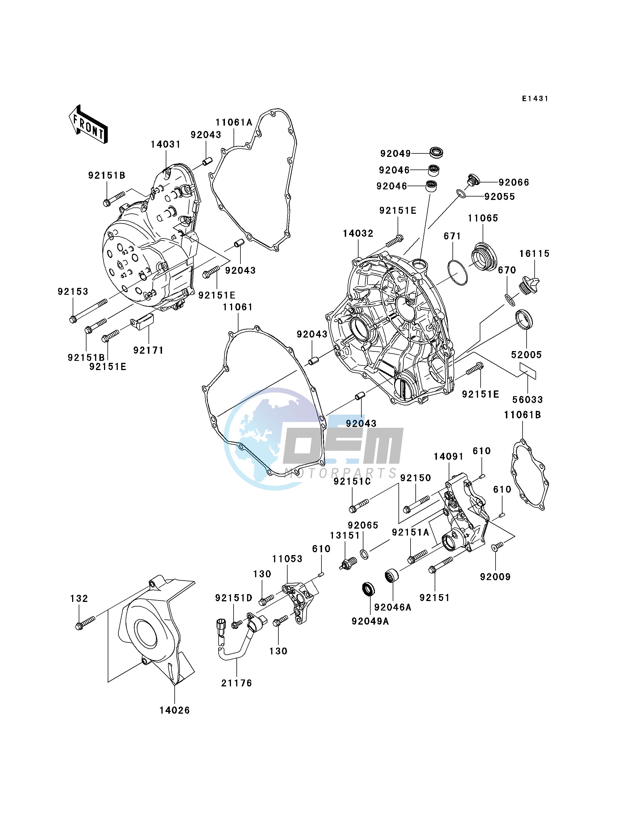 ENGINE COVER-- S- -