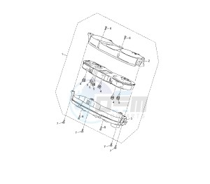 YP R X-MAX SPORT 250 drawing METER