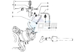 Hexagon 180 LXT drawing Bleeding system