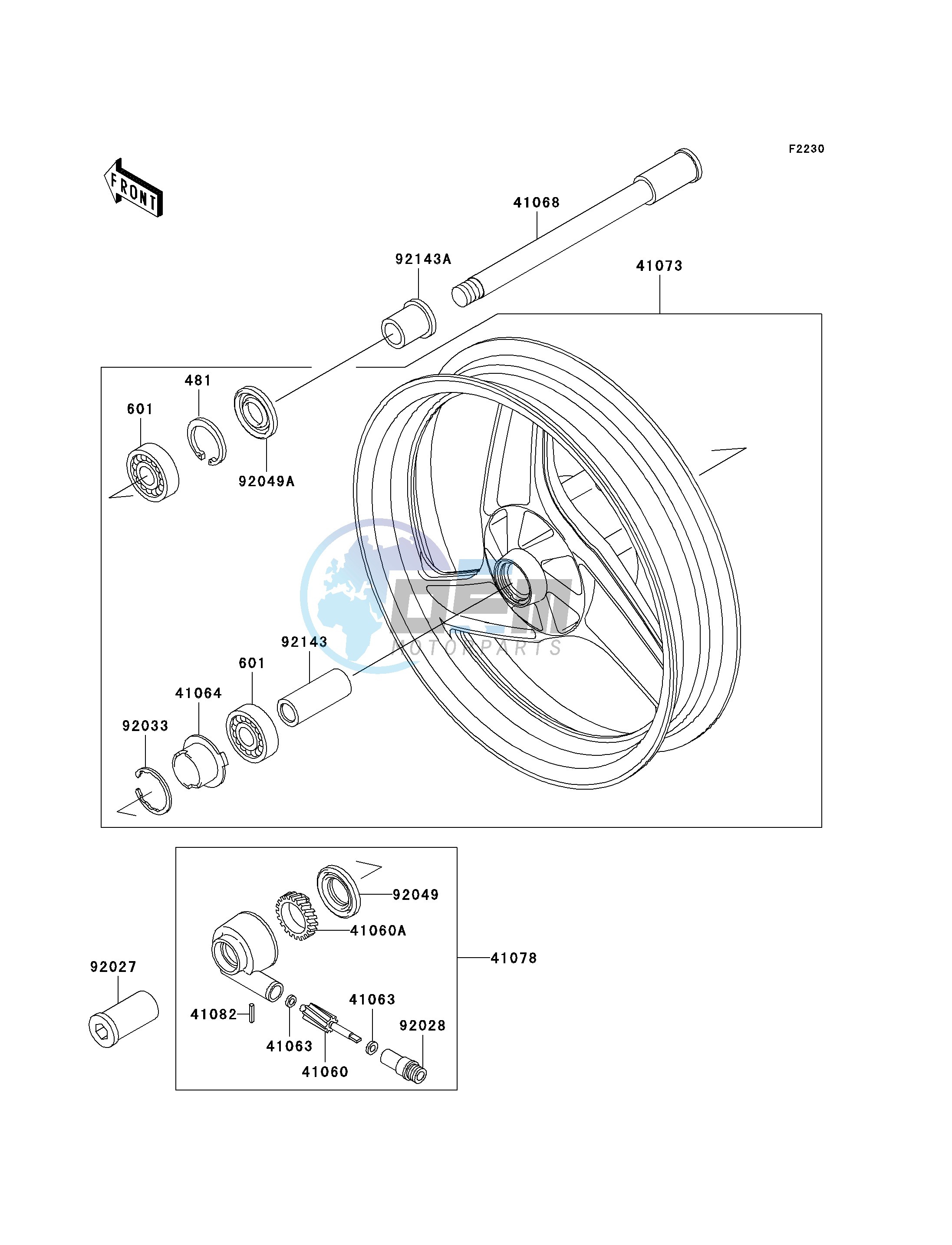 FRONT WHEEL