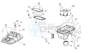 Tuono V4 1100 RR (EMEA, APAC) (AU, EU, HK, IS, JP, NZ, RC, S, T, VN) drawing Air box