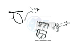 GTS 250 EVO drawing ECU