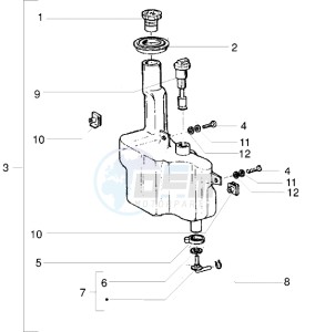 ET2 iniezione 50 drawing Oil tank