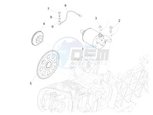 150 4T 3V ie Primavera (EMEA, LATAM) EQR) drawing Stater - Electric starter