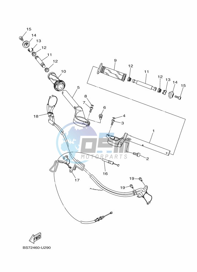 STEERING HANDLE & CABLE