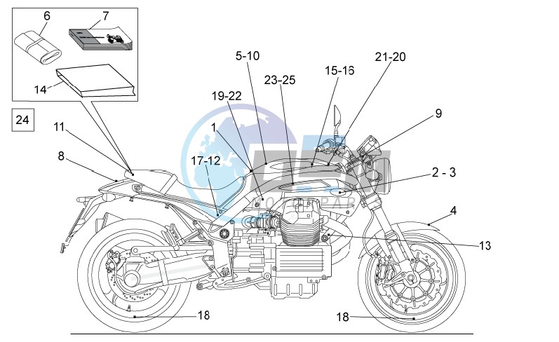 Plate set-decal-op.handbooks