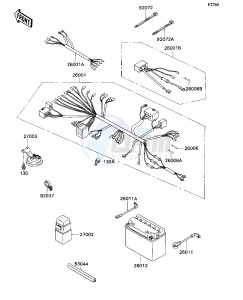 KAF 540 D [MULE 2020] (D1) [MULE 2020] drawing ELECTRICAL EQUIPMENT