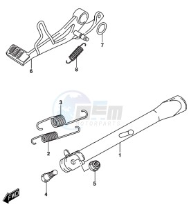 GSX-R125 drawing STAND