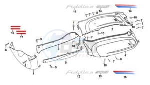 FIDDLE II 50 45KMH (L8) EU EURO4 drawing COWLING