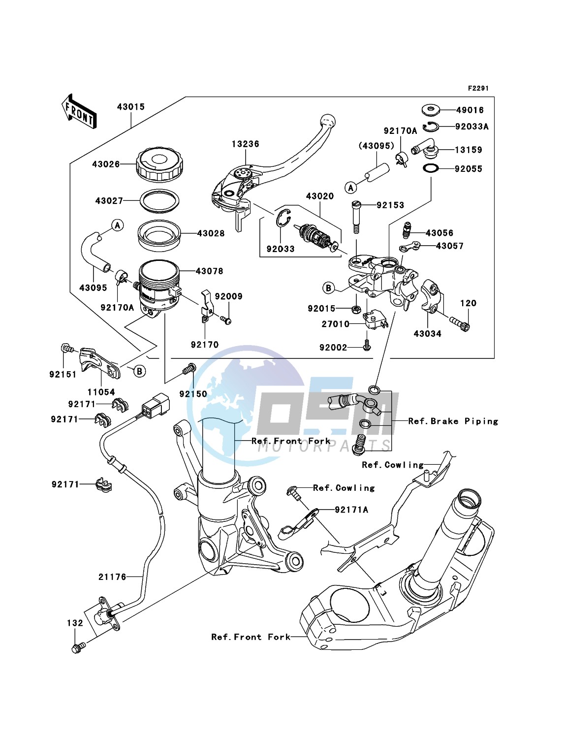 Front Master Cylinder