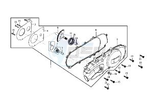 JOYRIDE EU2 - 200 cc drawing CLUTCH COVER