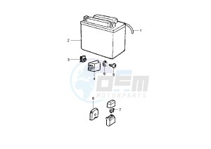 Liberty 2T RST 50 drawing Battery