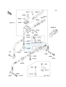 KVF 400 D [PRAIRIE 400] (D1-D4) [PRAIRIE 400] drawing FRONT MASTER CYLINDER