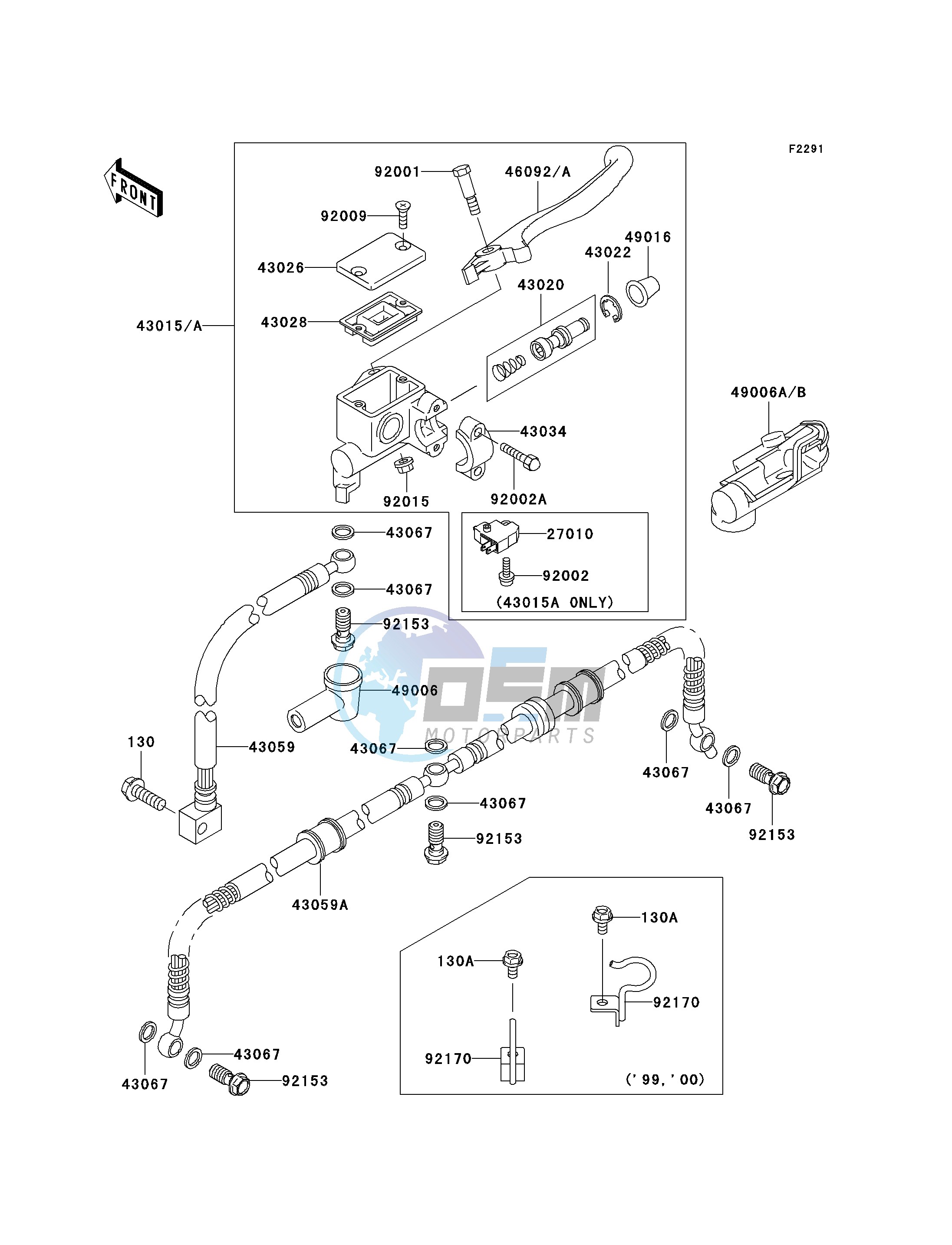 FRONT MASTER CYLINDER