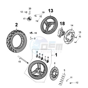 JETFORCE 50 R DARK SIDE U drawing WHEELS