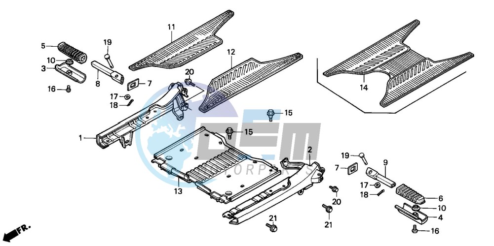 FLOOR PANEL/FLOOR BOARD