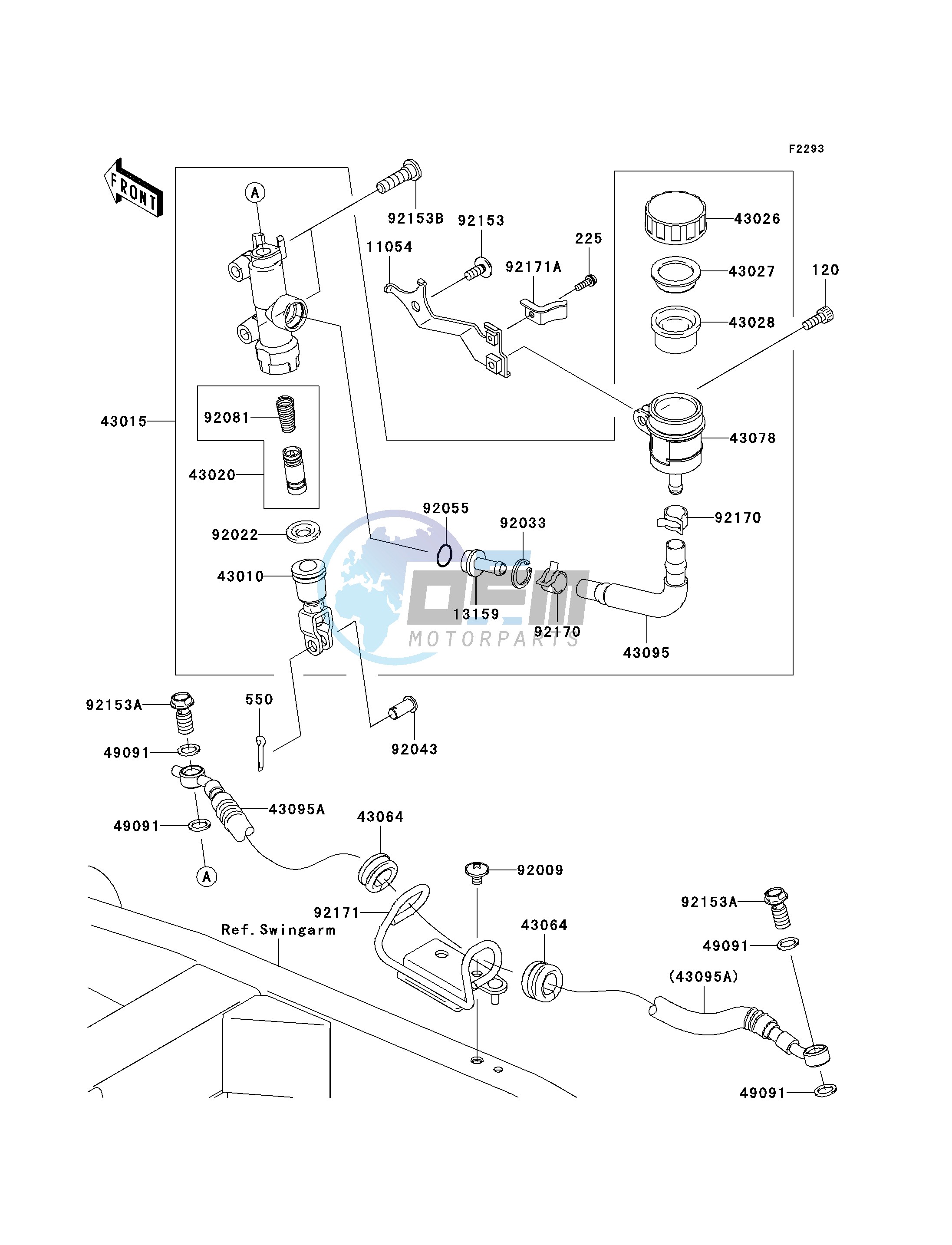 REAR MASTER CYLINDER