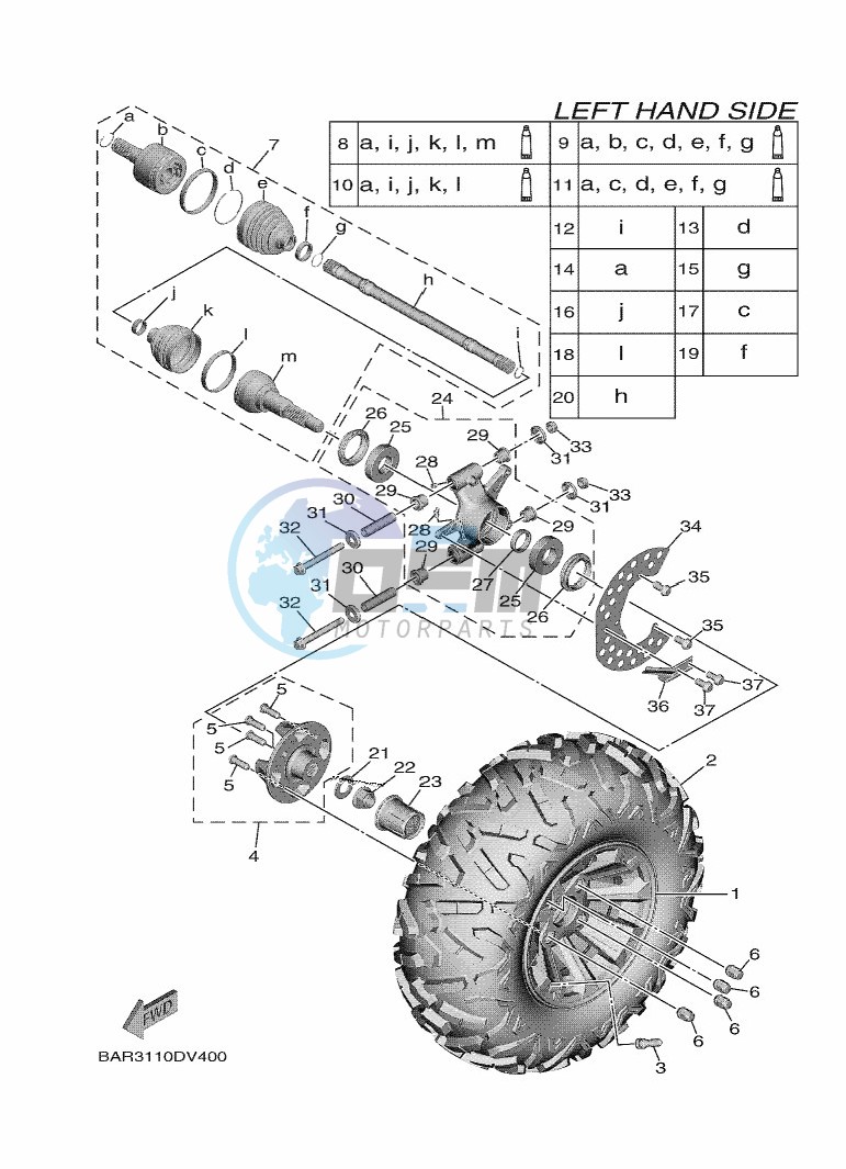 REAR WHEEL