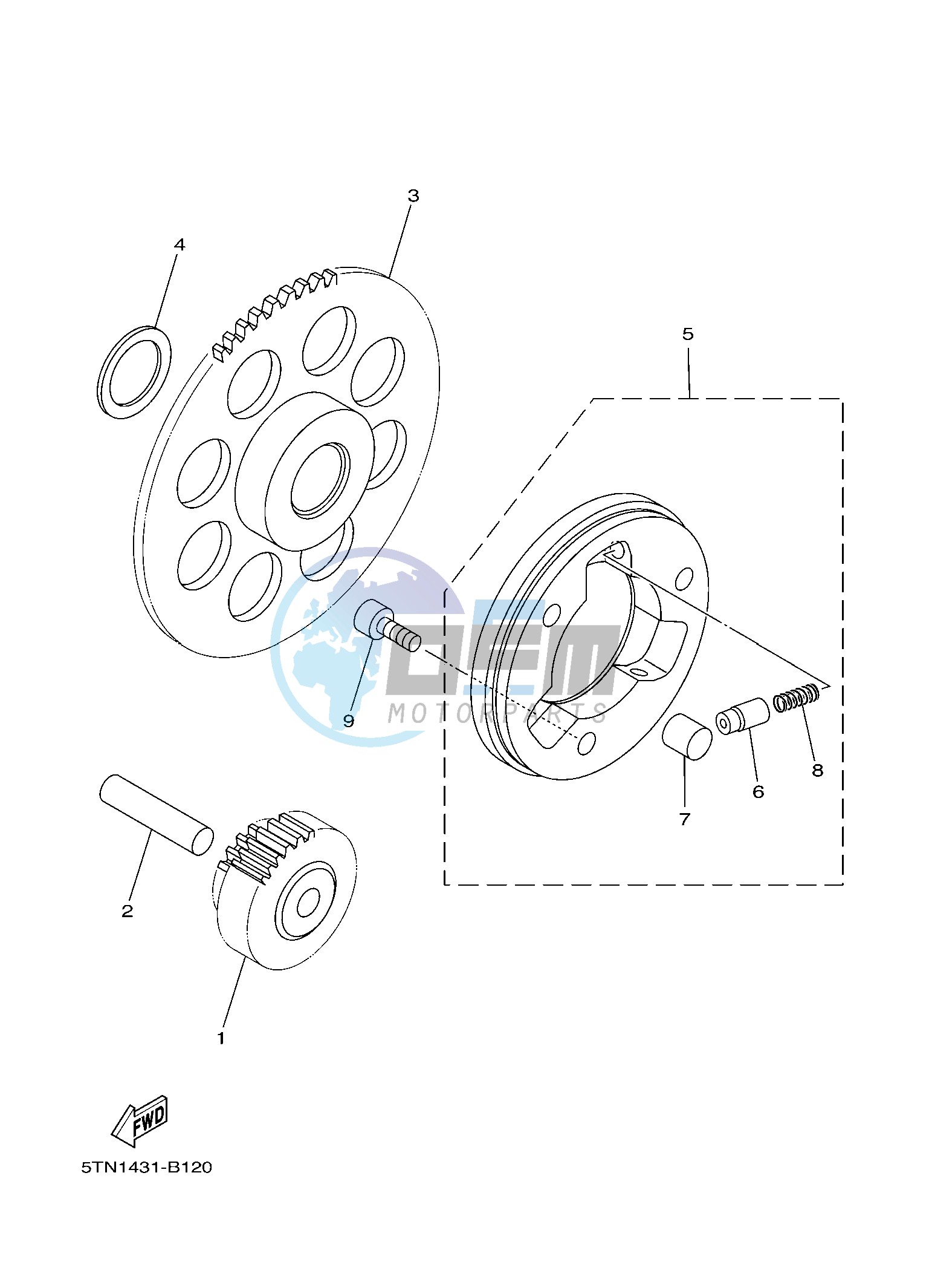 STARTER CLUTCH