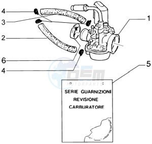 DNA 50 m.y. 2005 drawing Carburettor