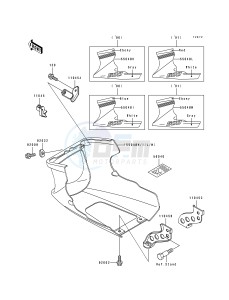 EX 500 A [EX500] (A4-A7) [EX500] drawing COWLING LOWERS -- EX500-A4_A5- -