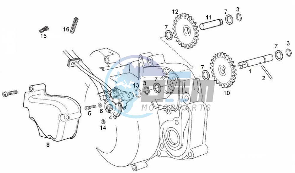 Oil pump (Positions)