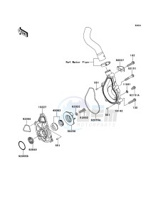 VERSYS KLE650B9F GB XX (EU ME A(FRICA) drawing Water Pump