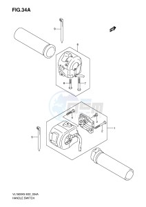 VL1500 (E2) drawing HANDLE SWITCH (MODEL K7 K8 K9)