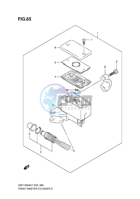 FRONT MASTER CYLINDER