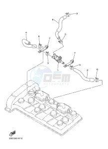 XJ6S 600 DIVERSION (S-TYPE) (36CF 36CH) drawing AIR INDUCTION SYSTEM