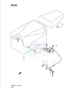 SV650/S drawing SEAT (SV650SAL1 E24)