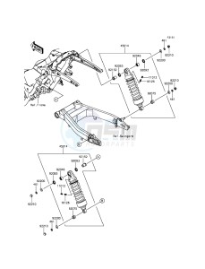 VULCAN 1700 NOMAD ABS VN1700DGF GB XX (EU ME A(FRICA) drawing Suspension/Shock Absorber