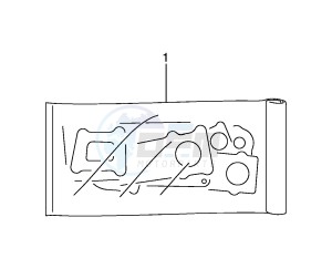 RM125 (E3-E28) drawing GASKET SET (MODEL K1 K2)