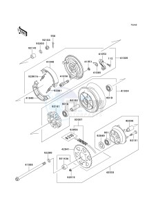 BN 125 A [ELIMINATOR 125] (A6F-A9F) A7F drawing REAR WHEEL_CHAIN