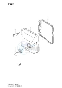 UH125 BURGMAN EU drawing CYLINDER HEAD COVER