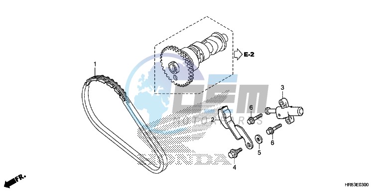 CAM CHAIN/TENSIONER