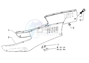 Hexagon GTX 125-180 drawing Mole, Side cover